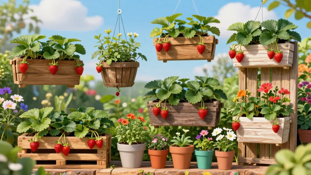 11 Strawberry Planter Ideas Fruitful