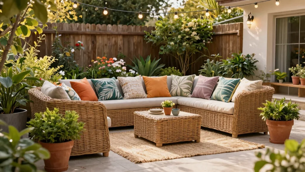 11 Wicker Patio Furniture Decor Ideas Accented