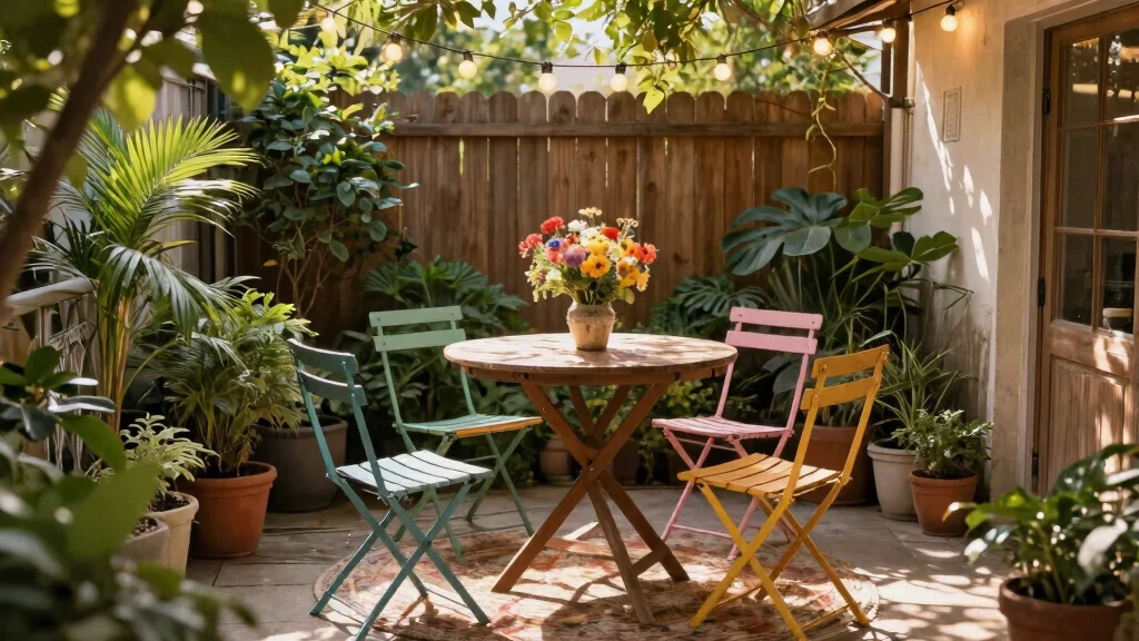 12 Round Patio Furniture Ideas for Small Spaces