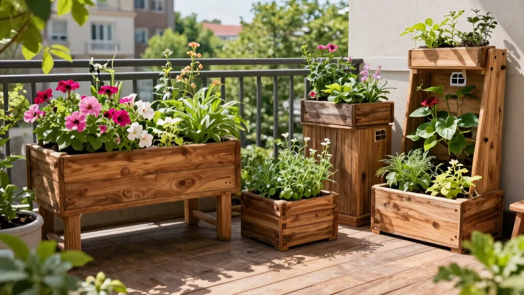 12 Wooden Planter Boxes Ideas Natural