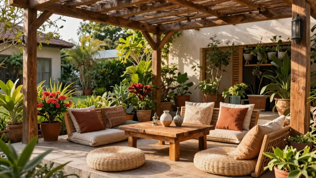 13 Pergola Patio Furniture Ideas Shaded