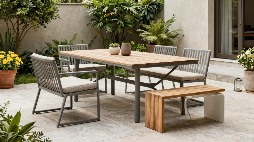 15 Patio Furniture No Cushions Ideas Sleek
